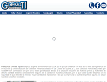 Tablet Screenshot of globalti-tijuana.com